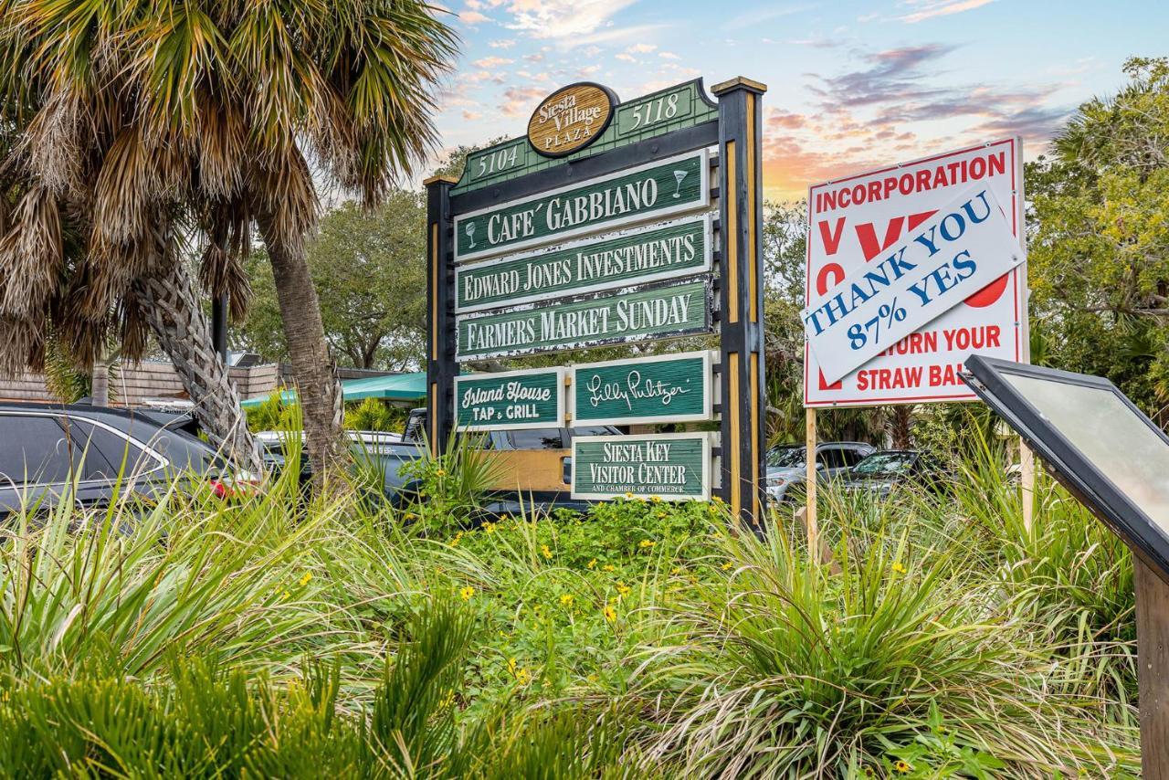 Heat Of Siesta Village Walk To Beach W Heated Pool Siesta Key Esterno foto
